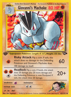 Giovanni's Machoke